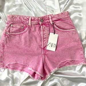 Zara denim shorts